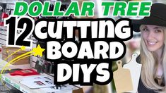 the dollar tree 12 cutting board diy's