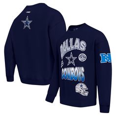 Embrace cool-weather comfort and unwavering Dallas Cowboys pride with the Pro Standard Turn It Up Drop Shoulder Pullover Sweatshirt. This pullover sweatshirt features dropped shoulder seams for a relaxed fit, along with a crew neck that's comfortable to wear all day. The French terry lining adds an extra layer of warmth, while the fabric appliques with chenille and embroidered details elevate the look. Embroidered Details, Dallas Cowboys, Pullover Sweatshirt, French Terry, Drop Shoulder, Appliques, Dallas, Relaxed Fit, Top Outfits