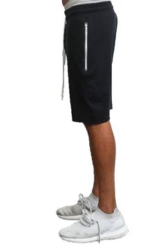 Perfect lounge shorts. zippered pockets Cotton Shorts With Zipper Closure, Casual Shorts With Zipper Closure, Casual Bottoms With Side Zipper In Short Length, Casual Bottoms With Side Zipper And Short Length, Casual Bottoms With Side Zipper Short Length, Summer Shorts With Zipper Closure, Summer Shorts With Zip Fly, Lounge Shorts, Men's Collection