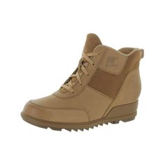 Manufacturer: Sorel Size Origin: US Style Type: Wedge Boots Collection: Sorel Closure: Material: Leather/Textile/Other Man Made Materials Fabric Type: Leather Sku: BH5829871 Size: 10.  Color: Brown.  Gender: female.  Age Group: adult. Sorel Brown Boots, Sorrel Joan Of Arctic Wedge Boots, Sorel Wedge Boot With Dress, Leggings And Sorel Wedges, Womens Wedge Boots, Boots For Women Ankle, Dressy Boots, Womens Leather Ankle Boots, Leather Chukka Boots