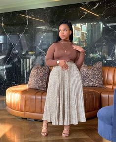 Work Skirts Professional Long, Modest Clothes Black Women, Curvy Modest Fashion, Work Outfits Skirt Professional, Sunday Work Outfit, Conservative Outfits Black Women, 2023 Dresses Trends, Modest Dresses Black Women, Book Launch Outfit Ideas