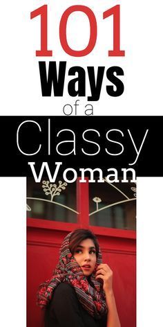 the cover of 1011 ways of a classy woman, with an image of a woman