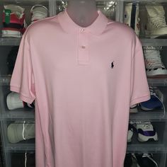 Navy Horse. Never Worn Pink Polo, Ralph Lauren Blue, Ralph Lauren Shirt, Men's Polo, Polo Ralph, Mens Polo, Polo Ralph Lauren, Color Blue, Ralph Lauren