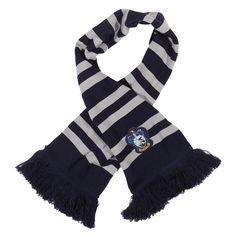 Show your wit and intelligence with our Harry Potter Ravenclaw Scarf. It’s the perfect accessory for any aspiring member of Ravenclaw House! Made from high-quality materials, this scarf features the iconic Ravenclaw colours of blue and bronze. The house crest is proudly displayed, showcasing your loyalty to your Hogwarts house. Whether you're wandering the halls of Hogwarts or braving the winter weather in the Muggle world, this scarf will keep you warm and stylish. With its generous length and soft, comfortable fabric, this Ravenclaw scarf is perfect for any occasion. Whether you're cheering on your Quidditch team or plotting your next move, let your Ravenclaw pride shine through with this exquisite scarf. Ravenclaw Colors, Ravenclaw Scarf, Ravenclaw Pride, Blue And Bronze, Ravenclaw House, Tv Gift, Harry Potter Ravenclaw, Funny Gifts For Him, Funny Fathers Day Gifts