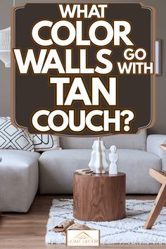 what color walls go with tan couch?