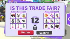 a screen shot of the game is this trade fair?, which features animals and numbers