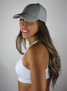 I have been searching for a plain baseball cap for a long time. I wanted a high-quality one without logos or writing and I couldn't find one anywhere. So...I decided to make one! This will keep you cool for all of your outdoor adventures. Available in three colors! DETAILS High-Quality Structure Adjustable Sizing No Logos Clean, Classic look Comes in 3 Colors SIZING Adjustable sizing. Plain Baseball Caps, Keep Your Cool, Three Color, Classic Looks, Baseball Cap, Outdoors Adventure, Heather Grey, High Quality, Tank Tops