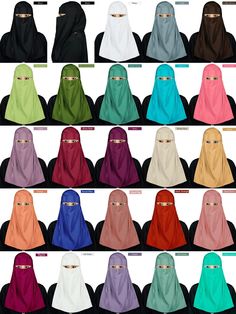 Modest and comfortable Lamah Niqab available in most delicate and bright shades for modest Muslimahs.  #lamahniqab #muslimahfashion #spring2018 #mybatua #muslimah #modestfashion #hijabista #ramadan #emarati #muslimmart #arabianclothing #uaewomen Traditional Solid Color Khimar For Eid, Traditional Solid Khimar For Eid, Hijab And Niqab, Abaya Girl, Saudi Style, Abaya Design, Niqab Fashion, Frock Style, Hooded Sweatshirt Dress