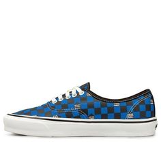 DSM x Vans Vault Fluro Rebellion OG Authentic LX VN0A4BV95B3 Black White Sneakers, Dover Street Market, Street Market, Vans Shop, Stylish Sneakers, Sneakers Shoes, Skate Shoes, White Sneakers, Vans Sneaker