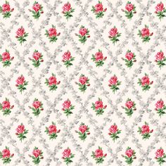 a white background with pink roses on it