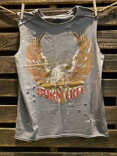 Country Deep Born Free distressed acid wash with splatter detail muscle tank top available in faded black Summer Grunge Muscle Tee With Crew Neck, Summer Grunge Crew Neck Muscle Tee, Distressed Grunge Gray Tops, Gray Distressed Grunge Tops, Distressed Crew Neck Muscle Tee For Streetwear, Gray Distressed Tops For Summer, Summer Gray Distressed Tops, Acid Wash Distressed Grunge Tops, Acid Wash Crew Neck Muscle Tee For Summer