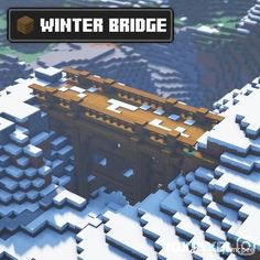 an image of the winter bridge in minecraft