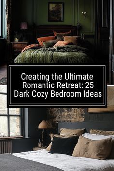 Looking to design a bedroom that's cozy, sophisticated, and full of drama? We’ve gathered our top dark and moody bedroom ideas just for you. Explore deep colors, luxurious textures, and soft lighting to turn your space into the ultimate relaxing retreat.