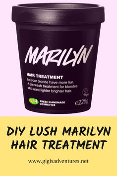 DIY Lush Marilyn Hair Treatment Copycat - Only 4 Kitchen Ingredients! Diy Lush Products Recipes, Marilyn Hair, Diy Lush, Lush Recipes, Diy Scrubs, Skincare Recommendations, Diy Haircare, Honey Shampoo, Korean Beauty Tips