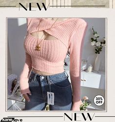 Y2k Women Knitted Kink Hollow Long Sleeve Crop Top Y2k Knit Tops For Winter, Y2k Style Knitted Sweater For Fall, Y2k Style Winter Knit Tops, Y2k Winter Knit Tops, Y2k Knitted Fall Sweater, Winter Knit Tops In Y2k Style, Y2k Long Sleeve Knitted Sweater, Y2k Style Knitted Long Sleeve Sweater, Y2k Knitted Long Sleeve Sweater