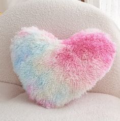 PRICES MAY VARY. 【Material & Size】Faux fur heart shape pillow is cute, soft, warm.SIZE:15.7*15.7inches/40*40CM. 【Gift Idea】The shaggy fluffy heart pillow is a perfect warm gift for girls, boys, men, kids, women at Valentine,Christmas,New Year ,Mother’s Day. 【Zipper】Zipper closure design, convenient for you to get the insert in and out and safe to wash. Available in 3 colors - pink, purple, creamy white. Include heart shape pillow case and insert. 【Perfect for Decoration】Perfect decorations for c Fluffy Heart Pillow, Vday Decor, Novelty Pillows, Tie Dye Heart, Giving Gifts, Valentines Day Decor, Faux Fur Pillow, Thanks Giving, Closure Design