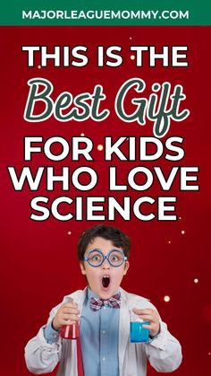 Looking for a gift for a science-loving kid? Major League Mommy has the perfect idea to fuel their curiosity and excitement for learning. Explore this must-have for budding scientists! #ScienceGifts #STEMToys #GiftIdeas #MajorLeagueMommy Science Major, Ages And Stages, Science Kits For Kids, Stem Subjects, Cool Experiments, Science Gifts, Stem Learning, Science Kits