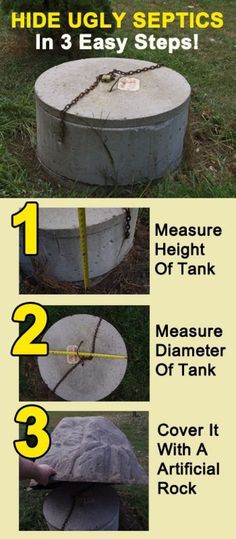 the instructions for how to build an outdoor fire pit in 3 easy steps with pictures