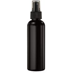 Fine Mist Sprayer Bottle - Black with Smoke Overcap - 5 fl oz. - 150 mL. / Case of 90 Individually Wrapped Spa Prices, Sprayer Bottle, Bottles And Jars, Spray Bottle, Reusable Water Bottle, Mist, Shampoo Bottle, Water Bottle, Spray