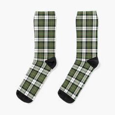 Socks in the formal dress tartan of Clan MacLaren; from the Plaidwerx shop at Redbubble. Fraser Tartan, Scottish Ancestry, Tartan Design, Plaid Design, Tartan Pattern