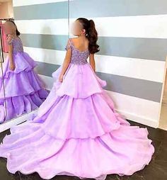 Jenniferwu Custom Made Girl Gown Dress Wedding Party Evening Pegeant Dance Gown  | eBay Pageant Dresses For Kids, Pageant Prep, Colors Pictures, Custom Made Dress, Dress Wedding Party, Made Dress, Kids Gown, Pageant Gowns, Gowns For Girls