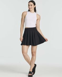 Versatile Style: Elevate your wardrobe with these trendy mini flared skater skirts, perfect for casual outings, parties, or dressing up for a night out. Flattering Fit: Designed with a high-waisted A-line silhouette, these skirts offer a flowy and comfortable feel while providing a flattering look for all body types. Color Variety: Choose from a range of stylish colors including classic black, vibrant pink, goth-inspired purple, and more, to suit your mood and occasion. Plus Size Friendly: Avail Flared Skater Skirt, Pink Goth, Skater Skirts, Boys Bottoms, Pleated Mini Skirt, Active Women, Women Set, Mens Activewear, Versatile Style