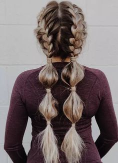 Easy Side Braid, Cute Volleyball Hairstyles, Tan Skin Blonde Hair, Side Braid Hairstyles, Cute Braided Hairstyles, 28 November, Pigtail Hairstyles, Cool Braid Hairstyles