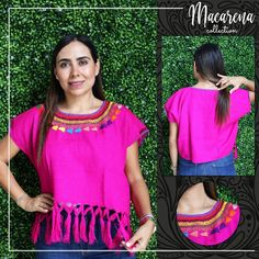 This handmade Mexican shirt has been embroidered with beautiful colorful flowers. It will look great with any color skirt or pants. It has short sleeves and a scoop neckline. This is a nice comfortable casual cotton shirt. It is perfect as a gift for a friend or someone special. About Our Items: Each one of our items is handmade/hand woven by Indigenous communities of Chiapas and Oaxaca in Mexico. Great care has been taken to ensure the quality and uniqueness of each item we sell. Our items are Bohemian Tops With Woven Motifs For Spring, Pink Floral Embroidered Top For Festivals, Traditional Multicolor Shirt For Spring, Folk Tops With Multicolor Embroidery And Woven Motifs, Casual Tops With Floral Embroidery For Festivals, Pink Casual Embroidered Top With Short Sleeves, Bohemian Pink Shirt For Spring, Pink Cotton Tops For Festivals, Casual Pink Embroidered Top With Short Sleeves