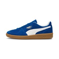 Style: 397643-07 Color: Blue Gender: Womens Blue Puma Sneakers With Round Toe, Casual Blue Puma Sneakers, Puma Palermo, Womens Puma, Number 30, Cute Sneakers, Shipping Labels, Puma Shoes, Pumas Shoes