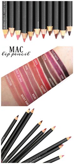 Popular Lipstick, Mac Lip Liner, Lip Pencil Colors, Coconut Oil Beauty, Mac Lip Pencil, Mac Lip, Lipstick Pencil, Lipstick For Fair Skin