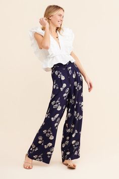 Nuuly | Pants Paperbag Pants, Wide Leg Pant, Wide Leg Pants, Casual Pants, Harem Pants, Apparel Accessories, Pajama Pants, Urban Outfitters, Full Length