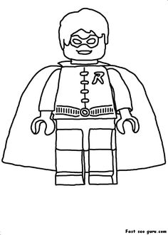 the lego batman coloring pages for kids to print out and color with their favorite characters