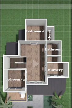 the floor plan for a two bedroom apartment