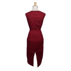 GGR Sleeveless Wiggle Dress in Red-Dress-Glitz Glam and Rebellion GGR Pinup, Retro, and Rockabilly Fashions Red Belt, Nothing More, Wiggle Dress, High Neckline, Hidden Zipper, Simple Design, Red Dress, Simple Designs, The Dress