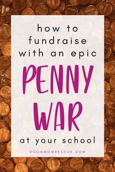 Coin Fundraiser Ideas, Best Fundraising Ideas For School, Change Fundraiser Ideas, School Prize Ideas, Change Wars Fundraiser, Penny Drive Fundraiser Ideas, Fundraising Ideas For Middle School, Middle School Pto Fundraisers, School Fund Raising Ideas