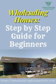 Wholesaling houses, step by step guide for beginners. Wholesaling Real Estate Step By Step, Real Estate Investing For Beginners, Wholesale Real Estate For Beginners, Real Estate Investor Marketing, Real Estate Wholesaling, House Investment, Wholesaling Real Estate, Wholesaling Houses, Real Estate Investing Rental Property