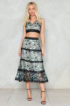 #nastygal Sequin or Lose #midiskirt Who Dares Wins, Long Sleeve Dresses Fall, Neutral Dresses, Pink Midi Skirt, Polka Dot Midi Skirt, Sequin Midi Skirt, Mid Calf Skirt, Formal Wear Dresses, Animal Print Skirt