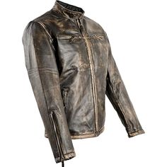 Cafe Racer Vintage Style Motorcycle Distressed Brown Biker Mens Leather Jacket Streetwear Motorcycle Coat. This jacket belongs to vintage cafe racer.It can be used on multiple occasions, like Biker, Streetwear, Motorcycle Rider, Slim Fit and also who love the Vintage Look. Material: Premium Quality Real Cowhide LeatherLining: PolyesterColour: Distressed BrownAccessories: Original YKK'sFastening: ZipperCare: Dry-Clean onlySuitable For All SeasonsStyle: Vintage Cafe Racer / Biker