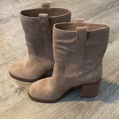 Brand New Never Worn. Super Cute And Comfortable! Tawny Brown, Suede Leather Boots, Sole Society, Shoes Heels Boots, Suede Leather, Shoes Women Heels, Heeled Boots, Shoes Heels, Super Cute