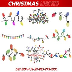 christmas lights cliparts for commercial use