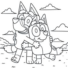 As adults, the Bluey cartoon from ABC Kids in Australia stands out as a cartoon that both kids and adults can enjoy. Unlike certain cartoons that make you want to pull your hair out *cough Peppa Pig, Bluey shows that kids learn even when engaged in play. Unlike the strange fantasy world of most cartoons, ... Read more Halloween Muffin, Bluey Coloring Pages, Coloring Pages Birthday, Bluey Cartoon, Coloring Pages Halloween, Coloring Pages Christmas, Abc Kids