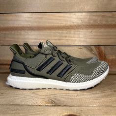 New Mens Sizes Adidas Ultraboost 1.0 Lcfp Olive Strata Running Shoes Hr0056 100% Authentic Brand New Comes With Original Box Mens Sizes 8 Equivalent To Women’s Size 9 2023 Release $200 Retail Please Reach Out With Any Questions Green Athletic Fit Sneakers With Boost Midsole, Adidas Green Training Sneakers, Green Adidas Sneakers For Casual Use, Green Adidas Sneakers For Running Errands, Adidas Ozweego Beige, Adidas Busenitz, Pride Shoes, Adidas Swift Run, Adidas Shoes Superstar