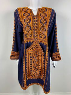 Vintage Balochi Dress Embroidered Long Dress For Fall, Long Embroidered Dress For Fall, Long Embroidered Dresses For Fall, Traditional Embroidered Dresses For Fall, Traditional Fall Dresses With Embroidery, Traditional Long Fall Dress, Traditional Long Dresses For Fall, Traditional Long Sleeve Midi Dress For Spring, Embroidered Long Sleeve Midi Dress