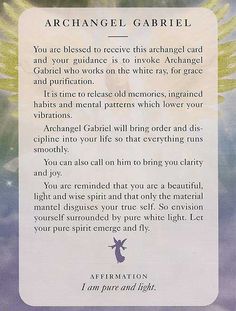 an angelic prayer card with the words hope written on it and angels in the background