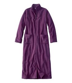 #LLBean: Women's Winter Fleece Robe, Zip-Front Fleece Robe, Women's Sleepwear, Built To Last, Womens Robes, Sleepwear Robe, Ll Bean, Sleepwear Women, L L Bean, Winter Women