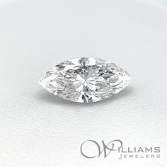 a pear shaped diamond on a white background