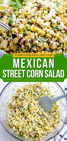 This Mexican Street Corn Salad is a quick and easy side dish idea packed with fresh flavors and tossed in a homemade dressing! This grilled corn salad makes a great summer salad recipe for dinner or a 4th of July side dish! Save this pin. 4th Of July Food Bbq Party Ideas Grill, Fourth Of July Sides, Fourth Of July Side Dishes, Side Dishes For Cookout, 4th Of July Sides, 4th Of July Side Dishes, Summer Cookout Side Dishes, Street Corn Salad, Cookout Sides