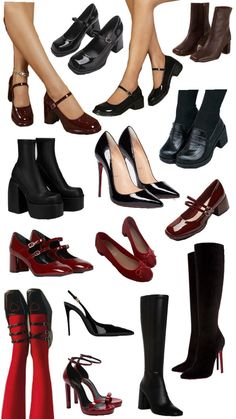 toda la onda✨😉 Dark Feminine Heels, 70s Heels Outfit, Vampire Shoes, Fur Boots Heels, Uni Fashion, Diana Fashion, Shoes Outfit Fashion, Really Cute Outfits, Pretty Shoes