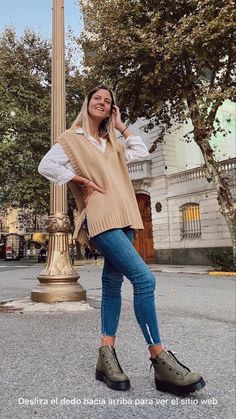 Outfits Juvenil, Baggy Outfit Ideas, Blazer Outfits Casual, Casual Chic Outfit, Casual Work Outfits, Outfit Inspo Fall, Autumn Outfit, Basic Outfits, Office Outfits