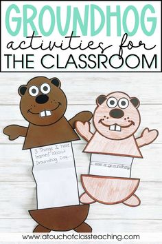 groundhog activities for the classroom